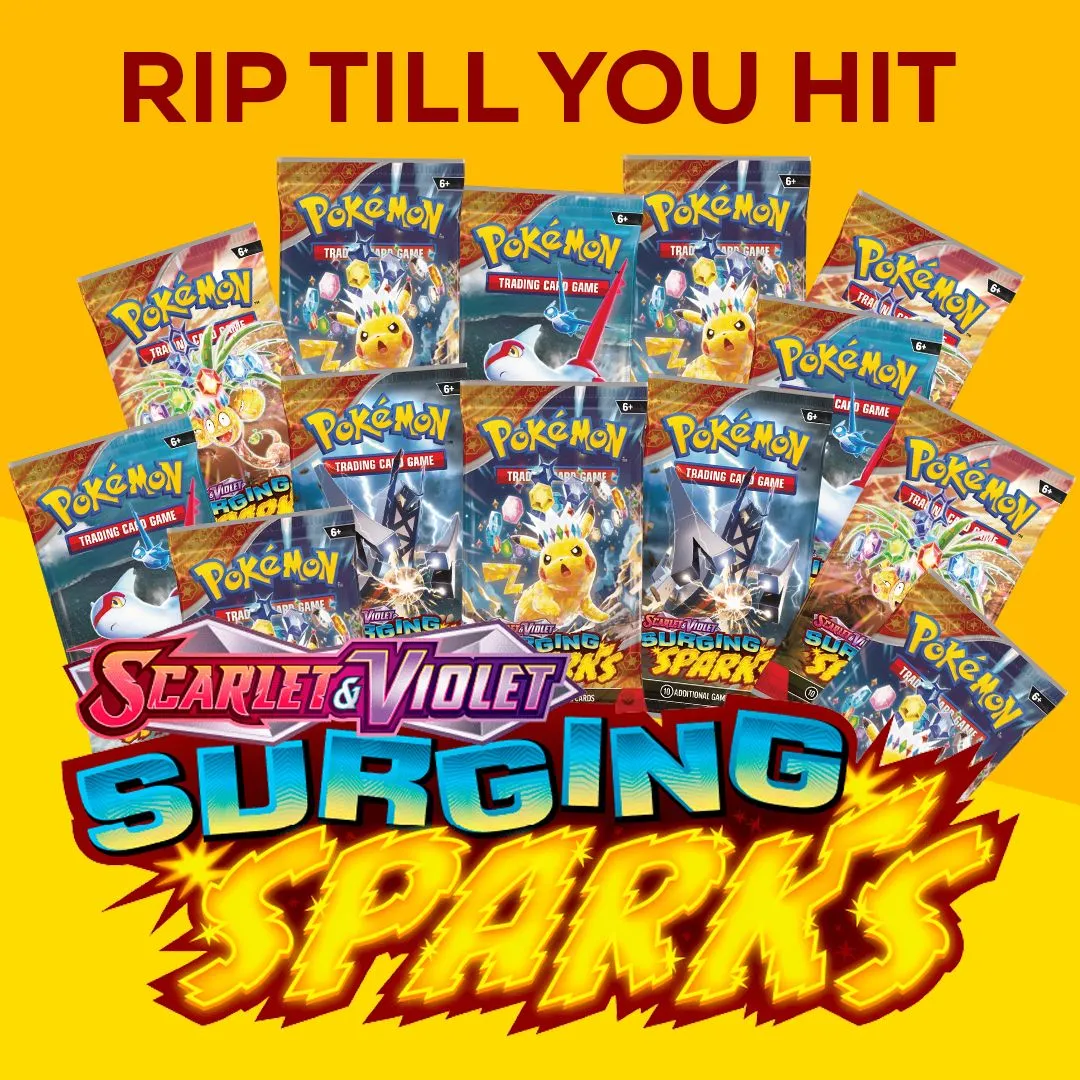 Product image for 3.⚡Surging Sparks - Rip Till You Hit - EX/RR Dont Count!⚡
