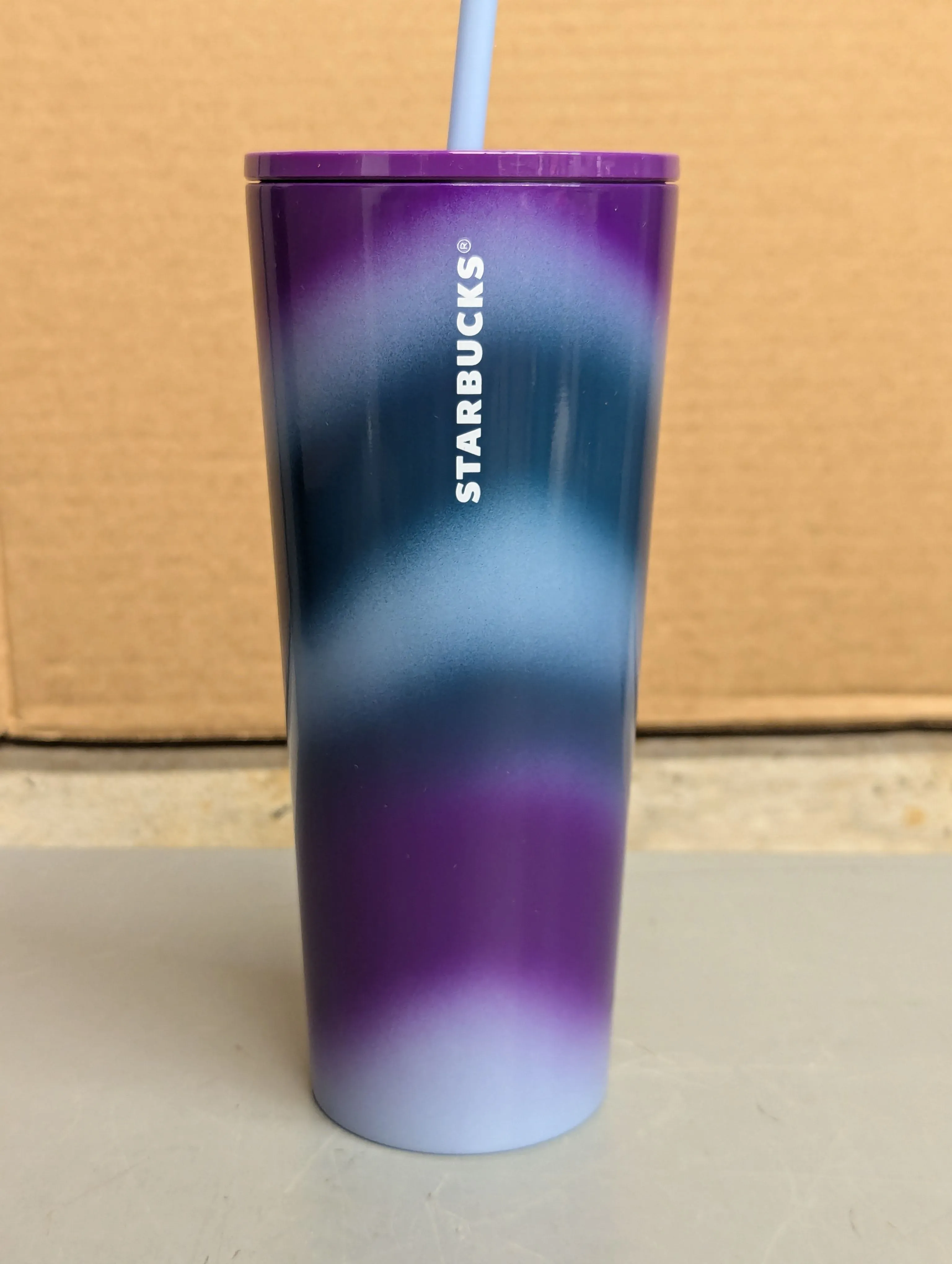 Starbucks - 2024 Violet Swirl Cold Cup - 24 oz - Straw + Twist Top   Whatnot: Shop, Sell, Connect