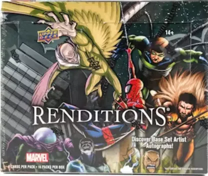 Product image for Spiderman Renditions Hobby BOX