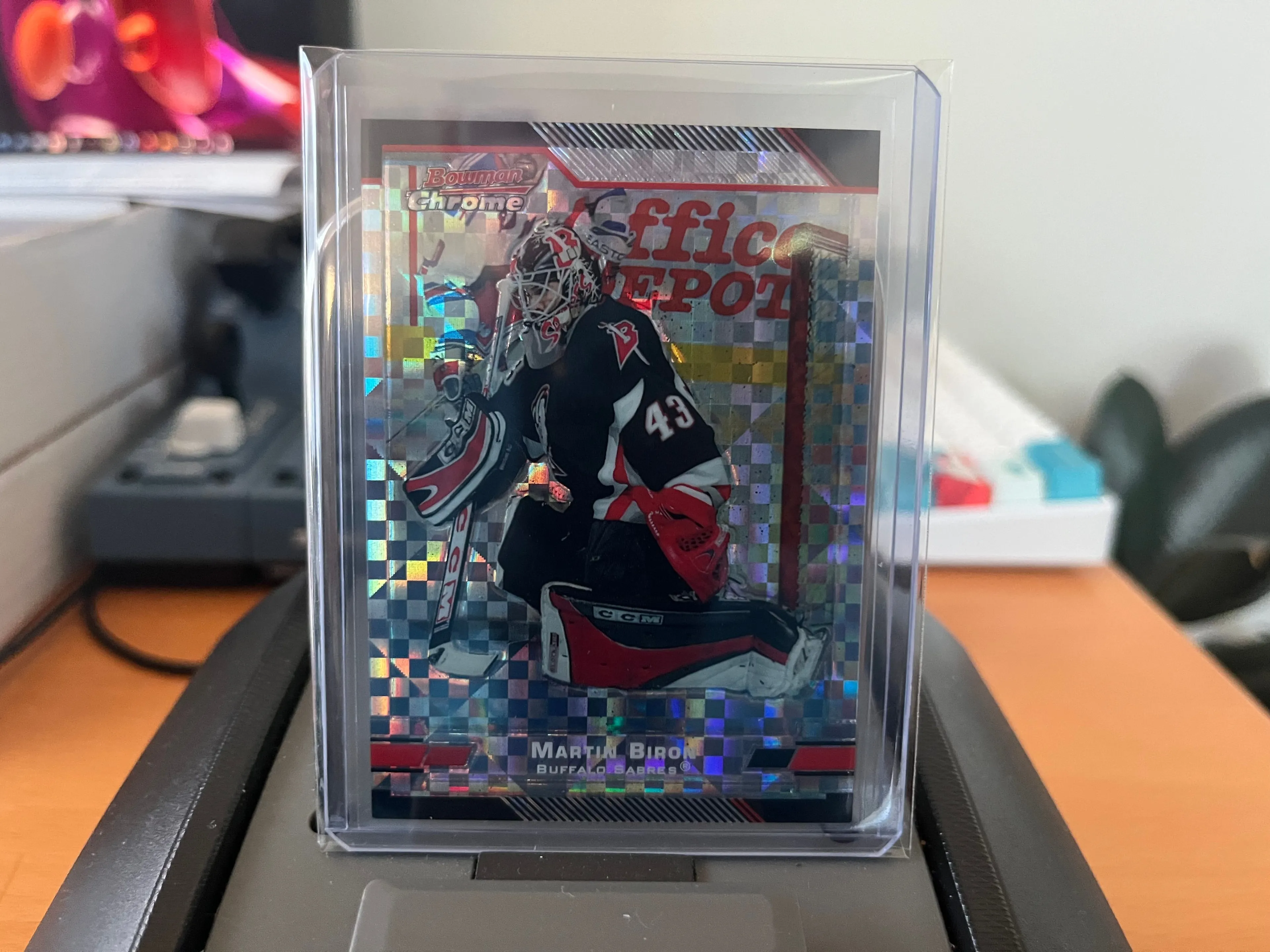 Product image for Biron	Martin	Xfractors 121/150 - Serial Numbered Refractors Goalie Sabres