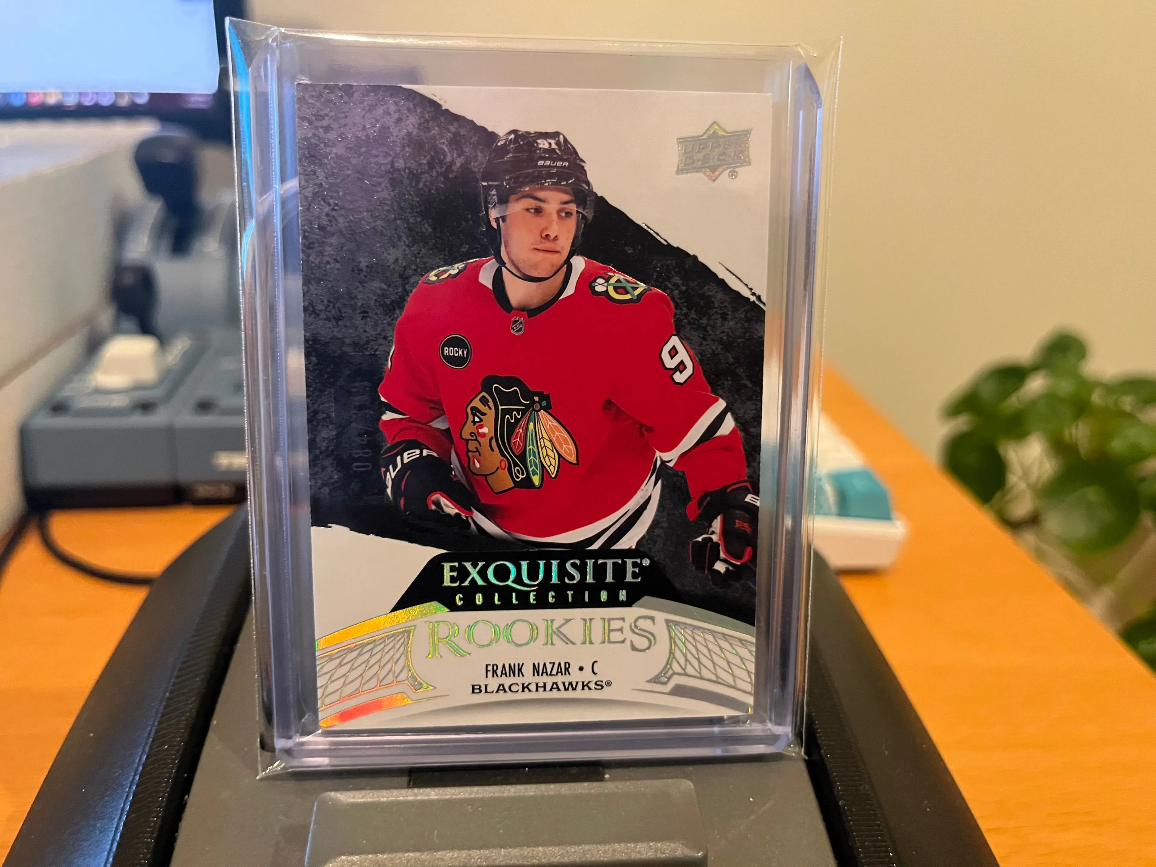 Product image for Nazar	Frank	Exquisite Collection Rookies 084/399 - Serial Numbered RC Blackhawks Hawks