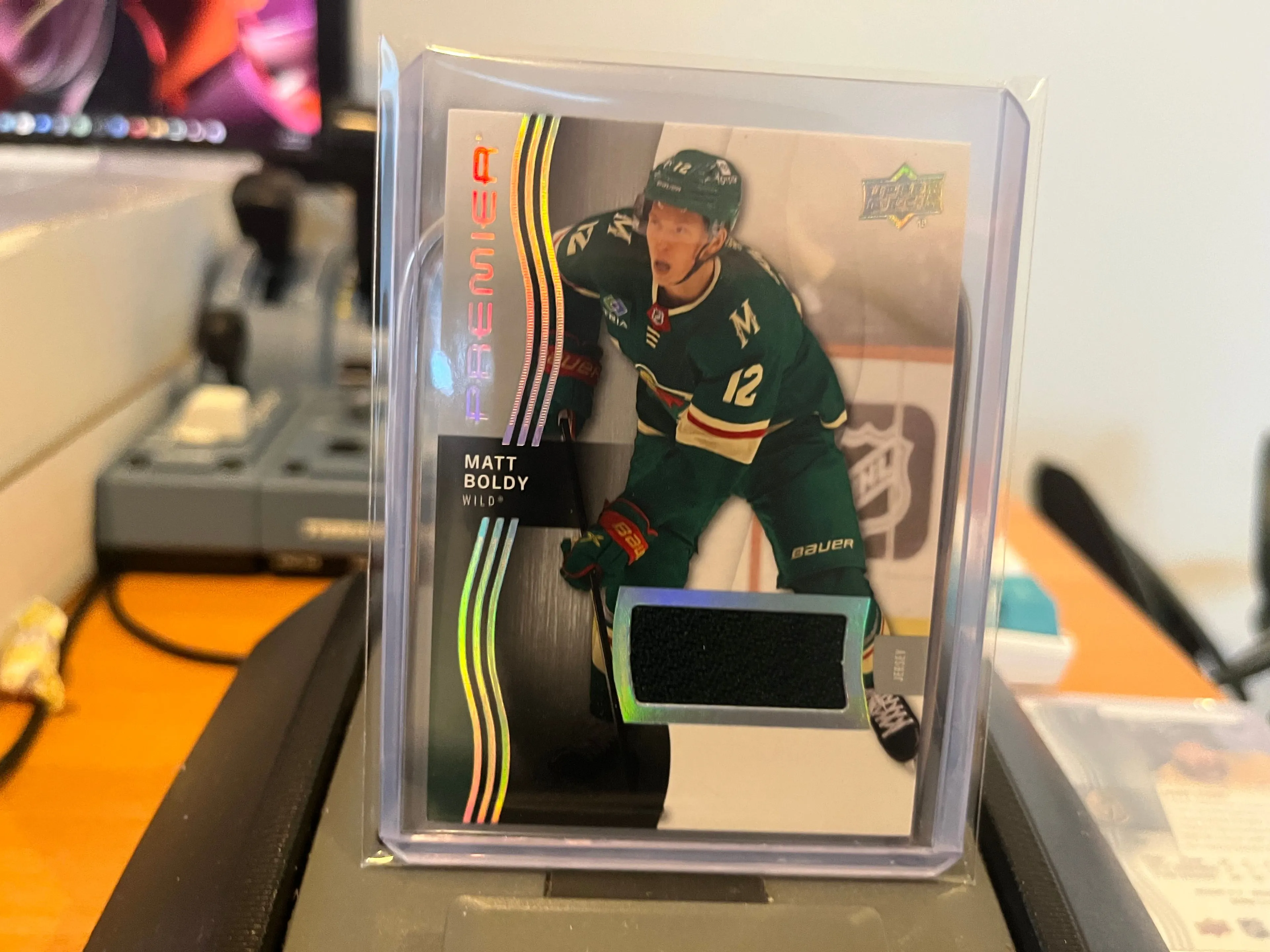 Product image for Boldy	Matt	Memorabilia Jersey Patch 1CLR - Game Used 1:3 Packs Wild