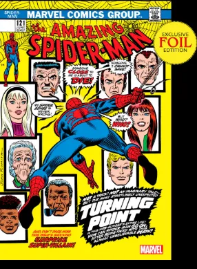 Product image for [Foil] Amazing Spider-Man #121 Facsimile Edition Unknown Comics John Romita Exclusive Var (06/14/2023