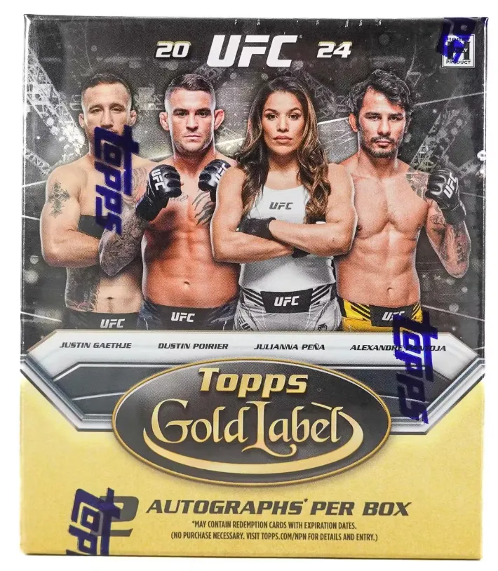 Product image for '24 Topps UFC Gold Label Hobby Box