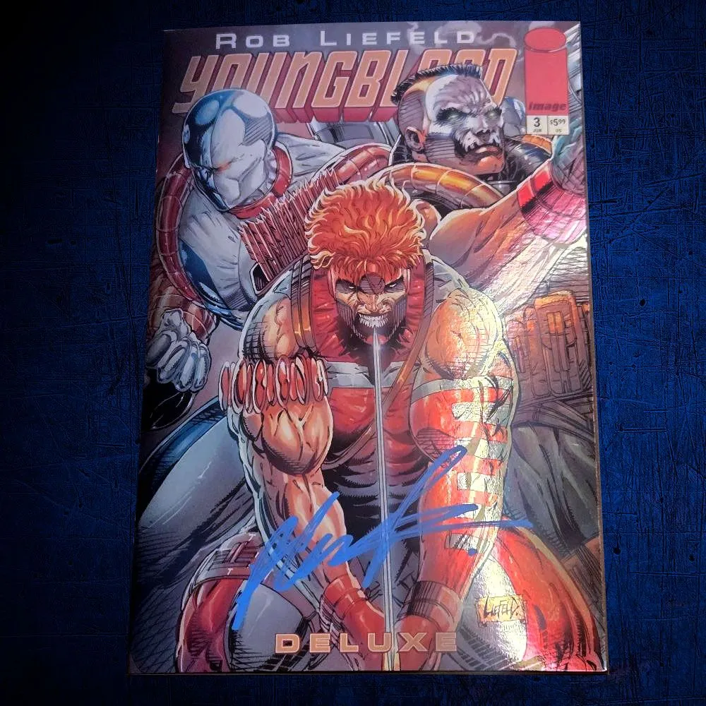 Product image for Youngblood Deluxe #3 FOIL Variant (SIGNED)