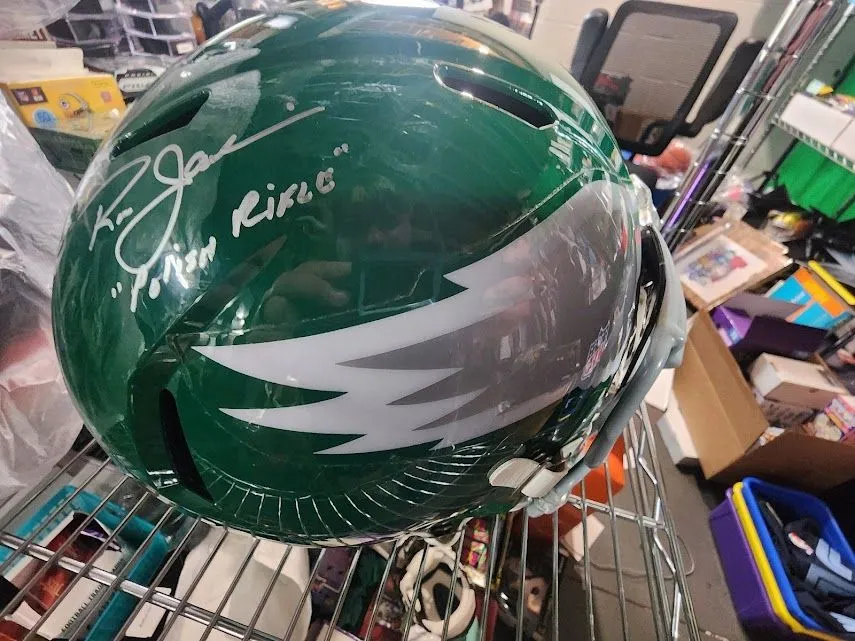 Product image for Ron Jaworski Autographed Eagles Full Size Schwartz COA