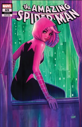 Product image for Amazing Spider-Man #69 Unknown Comic Nathan Szerdy Exclusive Var (03/12/2025
