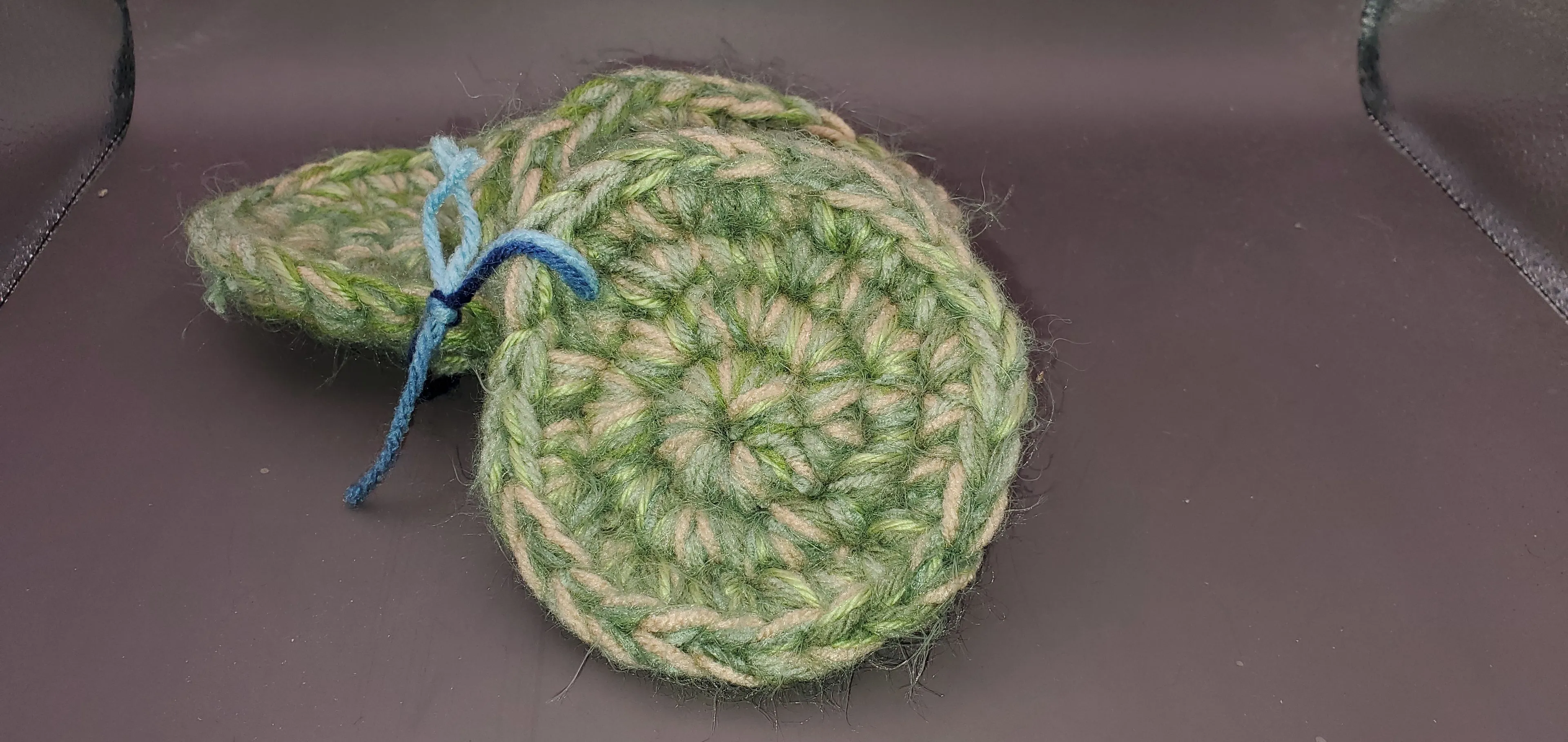 Product image for Coasters Green Tones Crochet