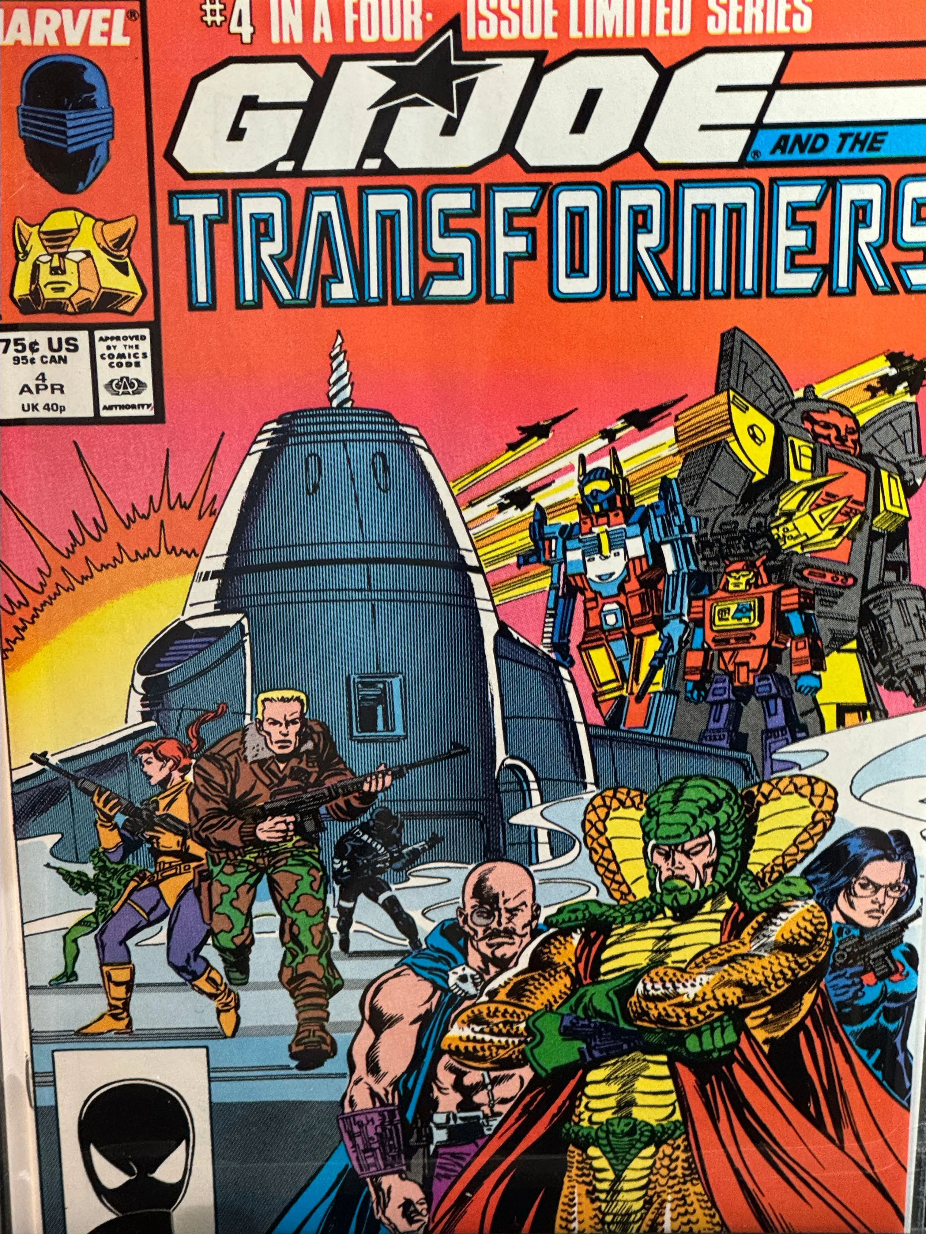Product image for GI JOE AND TRANSFORMERS #4