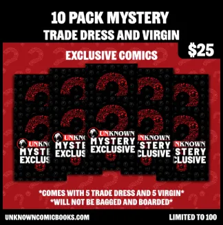 Product image for [10 PACK] MYSTERY TRADE DRESS & VIRGIN EXCLUSIVE COMICS [NB&B]