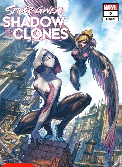 Product image for Spider-Gwen: Shadow Clones #3 Alan Quah (616) Exclusive Virgin Var (05/24/2023)