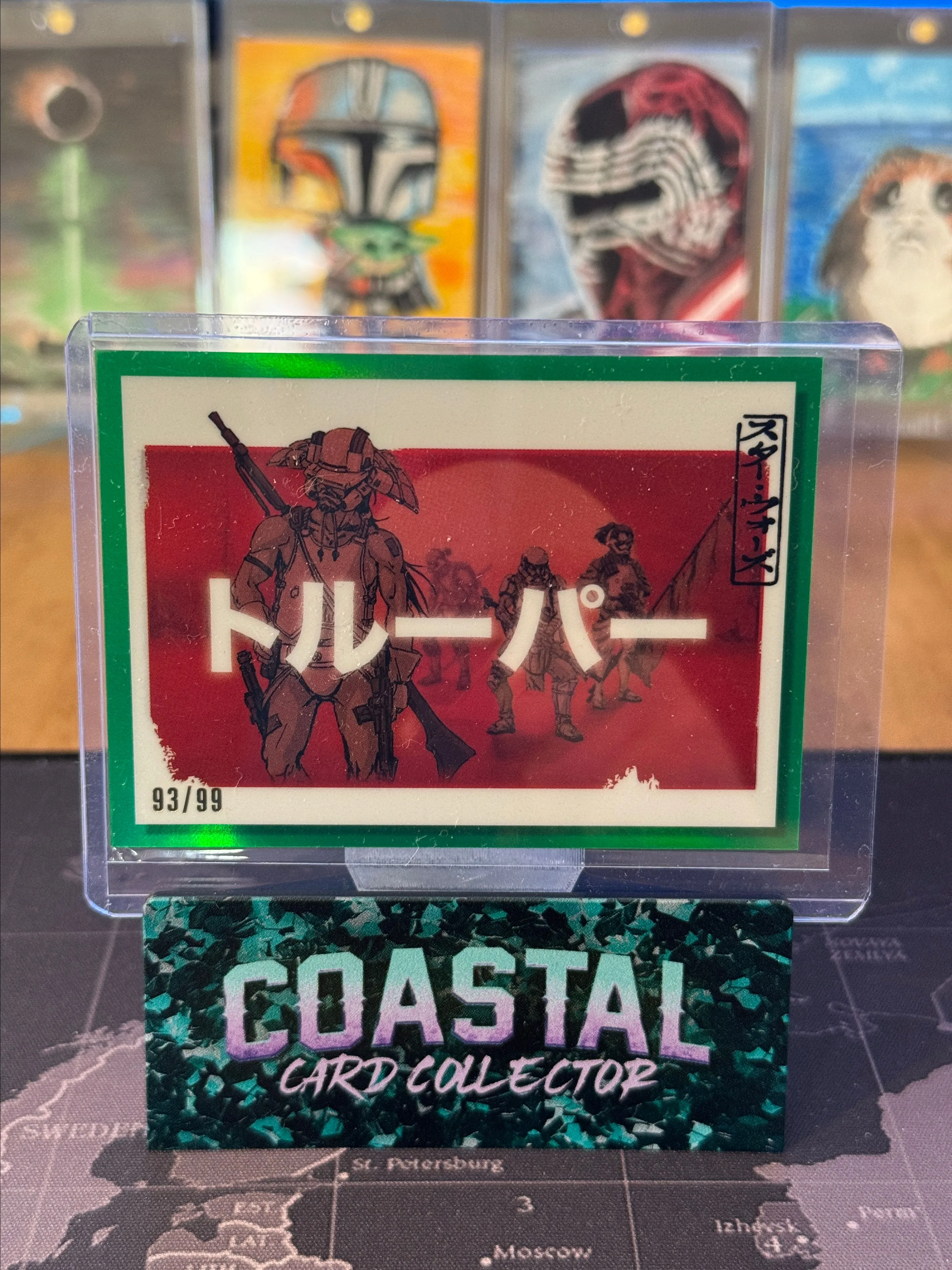 Product image for 2023 Topps Chrome Star Wars Galaxy #GV-18 Art of the Duel