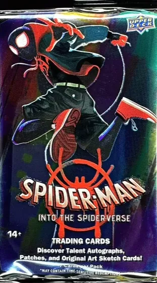 Product image for Into the Spiderverse Hobby Pack Spiderman