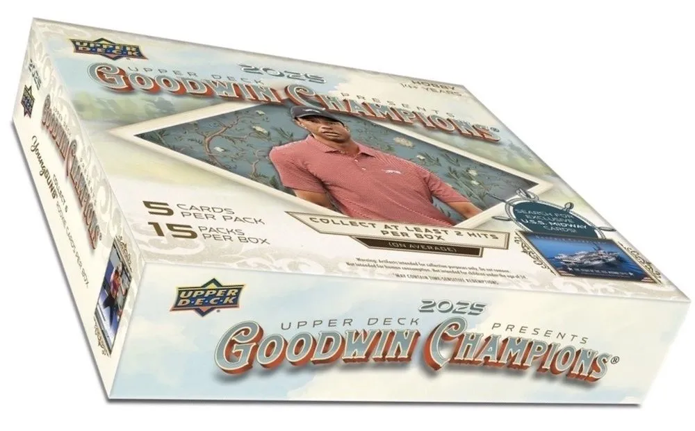 Product image for 2025 UD GOODWIN CHAMPIOSN HOBBY