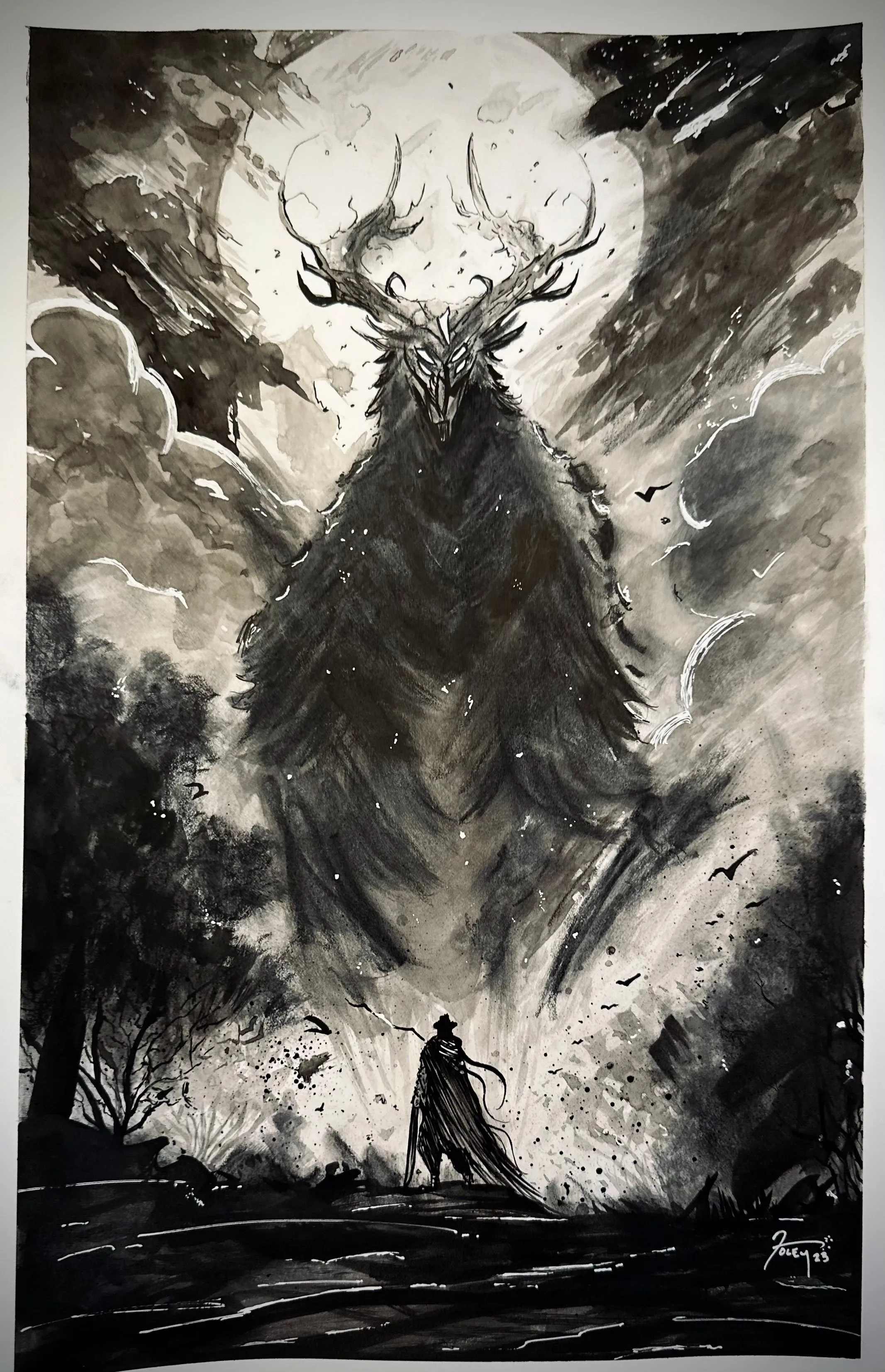 Product image for "Dream" Original Art By Nick Foley 11x17