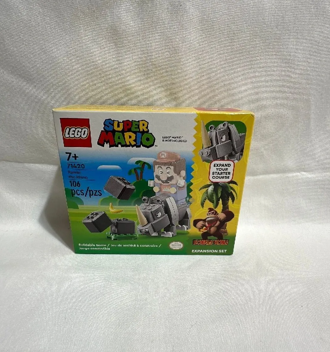 Product image for Lego 71420 Super Mario Rambi The Rhino