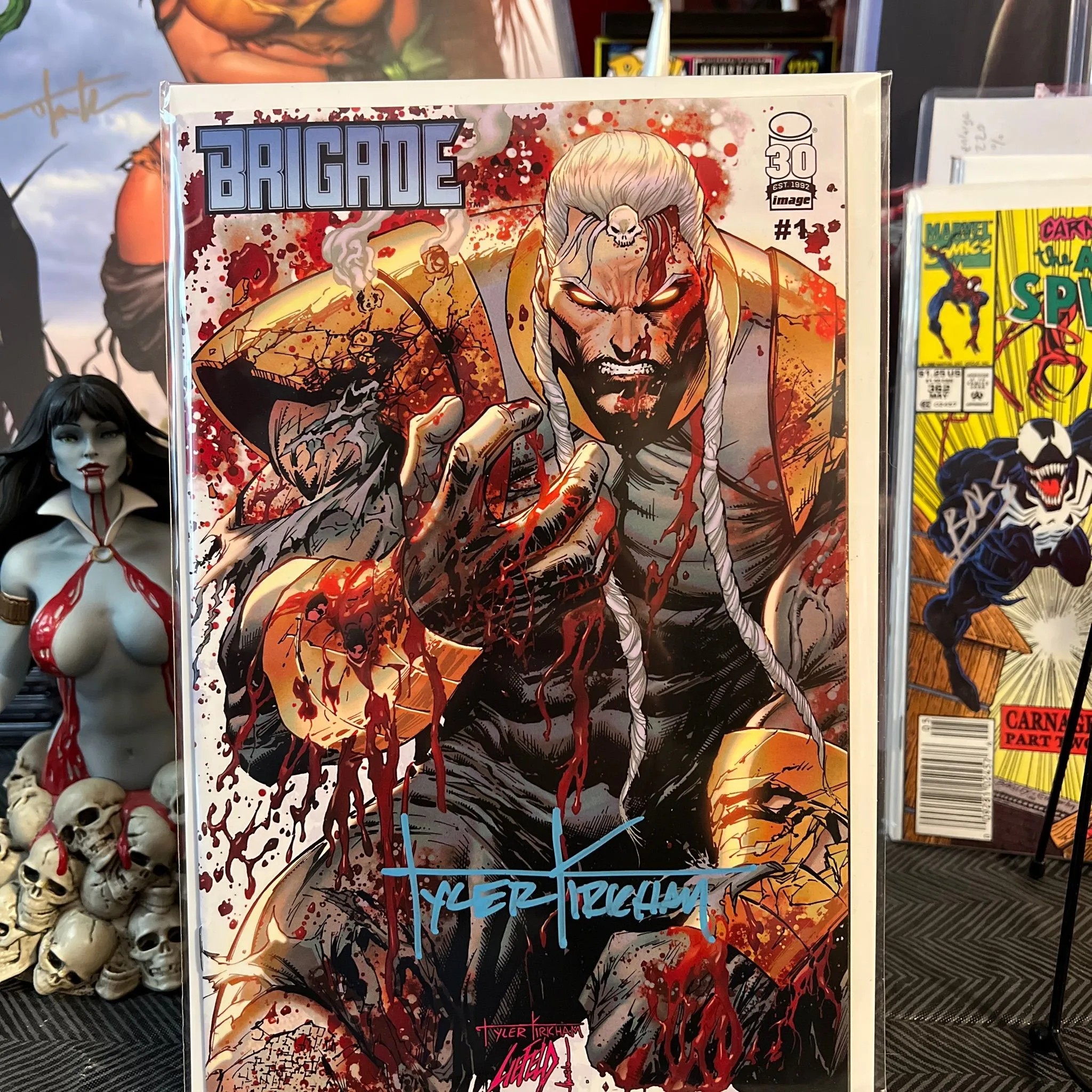 Product image for Brigade remastered edition trade var Artist Edition Signature