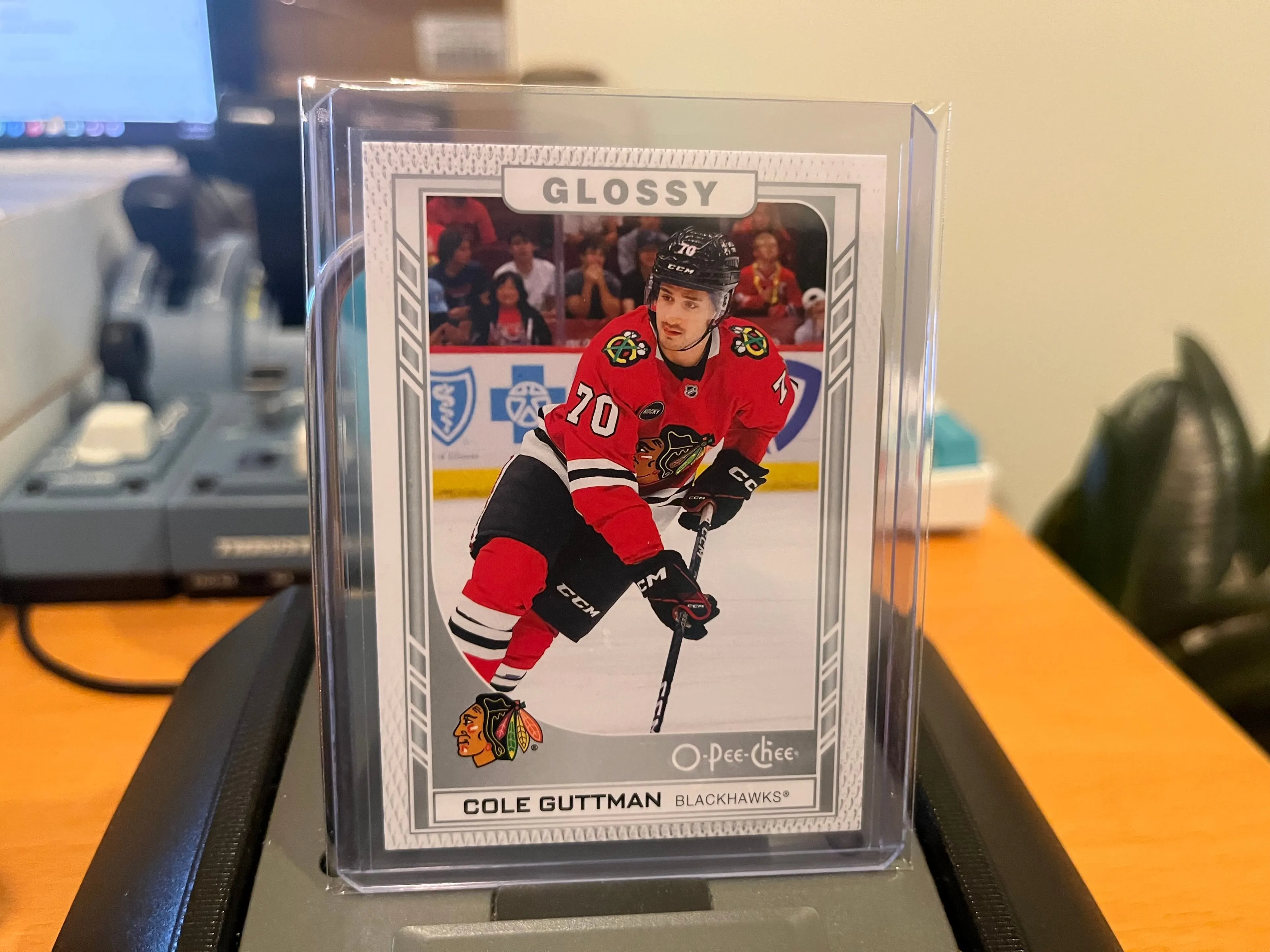 Product image for Guttman	Cole	O Pee Chee Glossy - Rookie RC 1:3 Packs Blackhawks Hawks