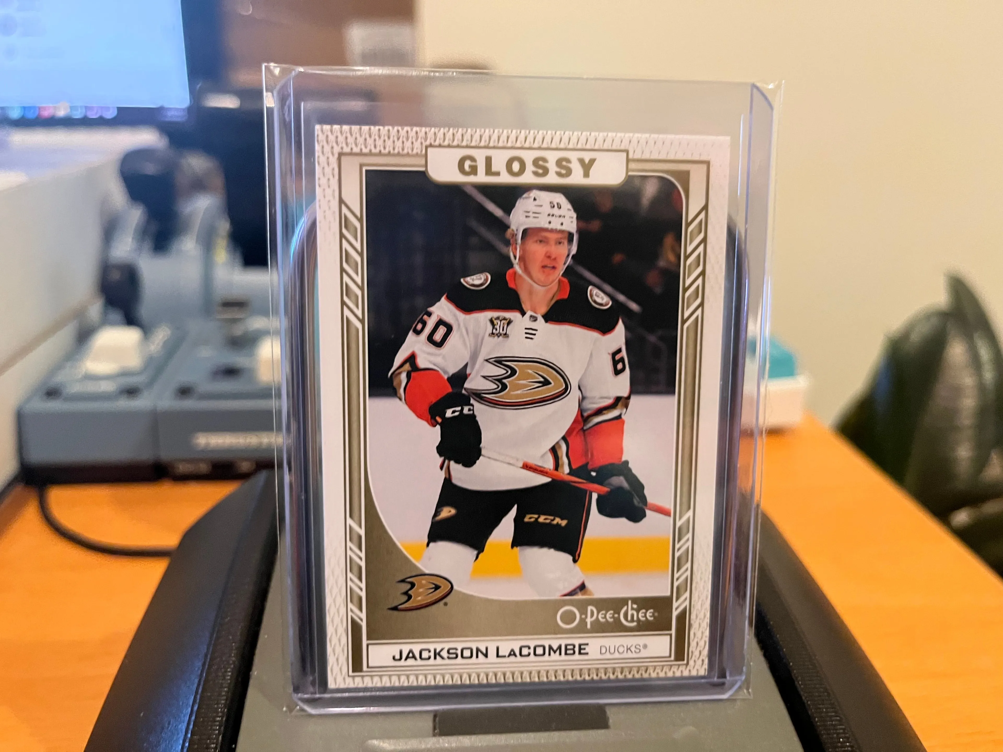 Product image for LaCombe	Jackson	Gold O Pee Chee Glossy - Rookie RC 1:8 Packs Ducks