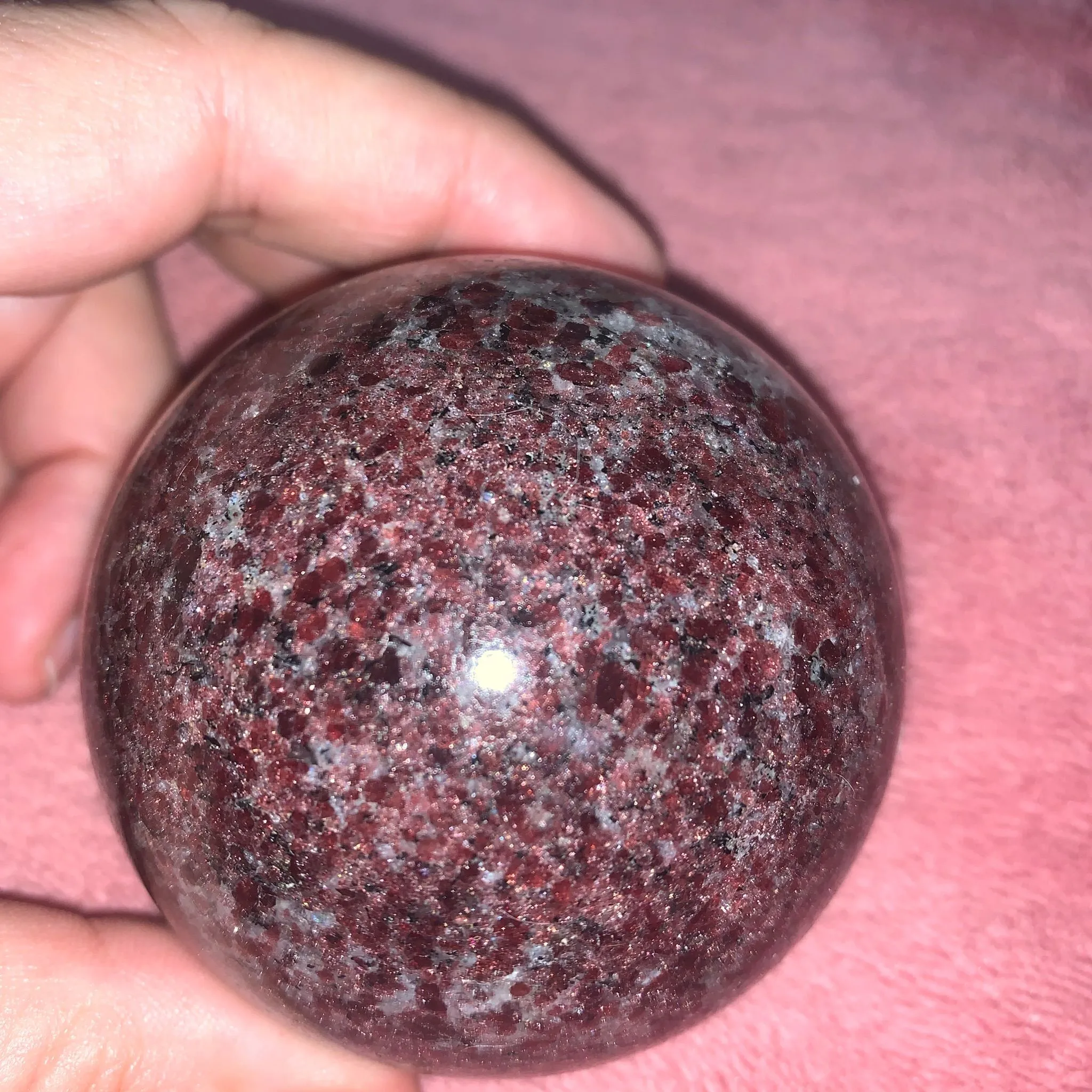 Product image for Grenatite Garnet Sphere