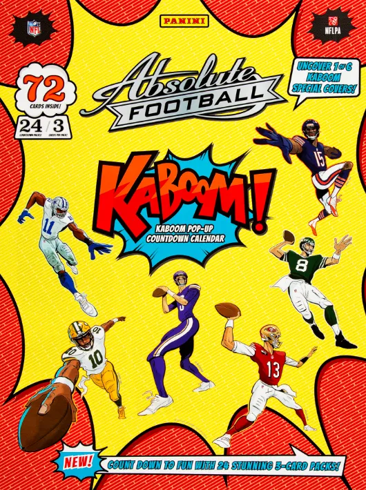 Product image for '24 Absolute Football 💥Kaboom💥 Calendar PACK!