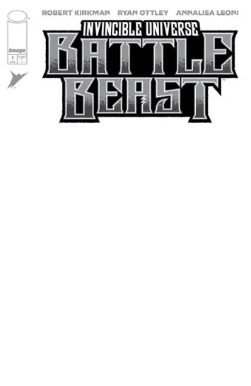 Product image for INVINCIBLE UNIVERSE BATTLE BEAST #1 BLANK SKETCH VARIANT