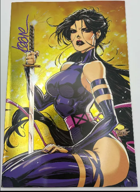 Product image for [SIGNED W/COA] [FOIL] X-Men #10 Unknown Comics Kaare Andrews Exclusive Virgin Megacon 2025 Var [IN STOCK]