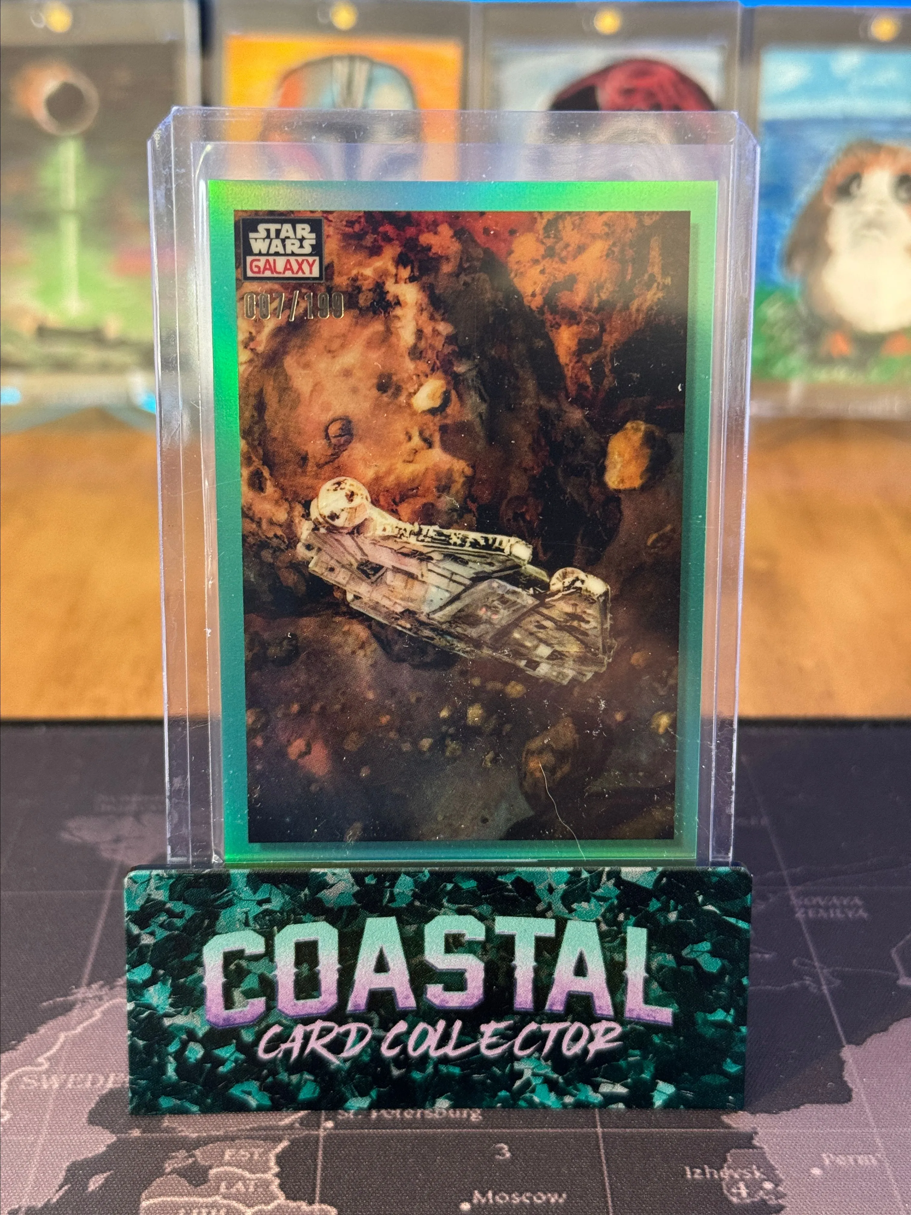 Product image for 2023 Topps Chrome Star Wars Galaxy #83 Planetesimals