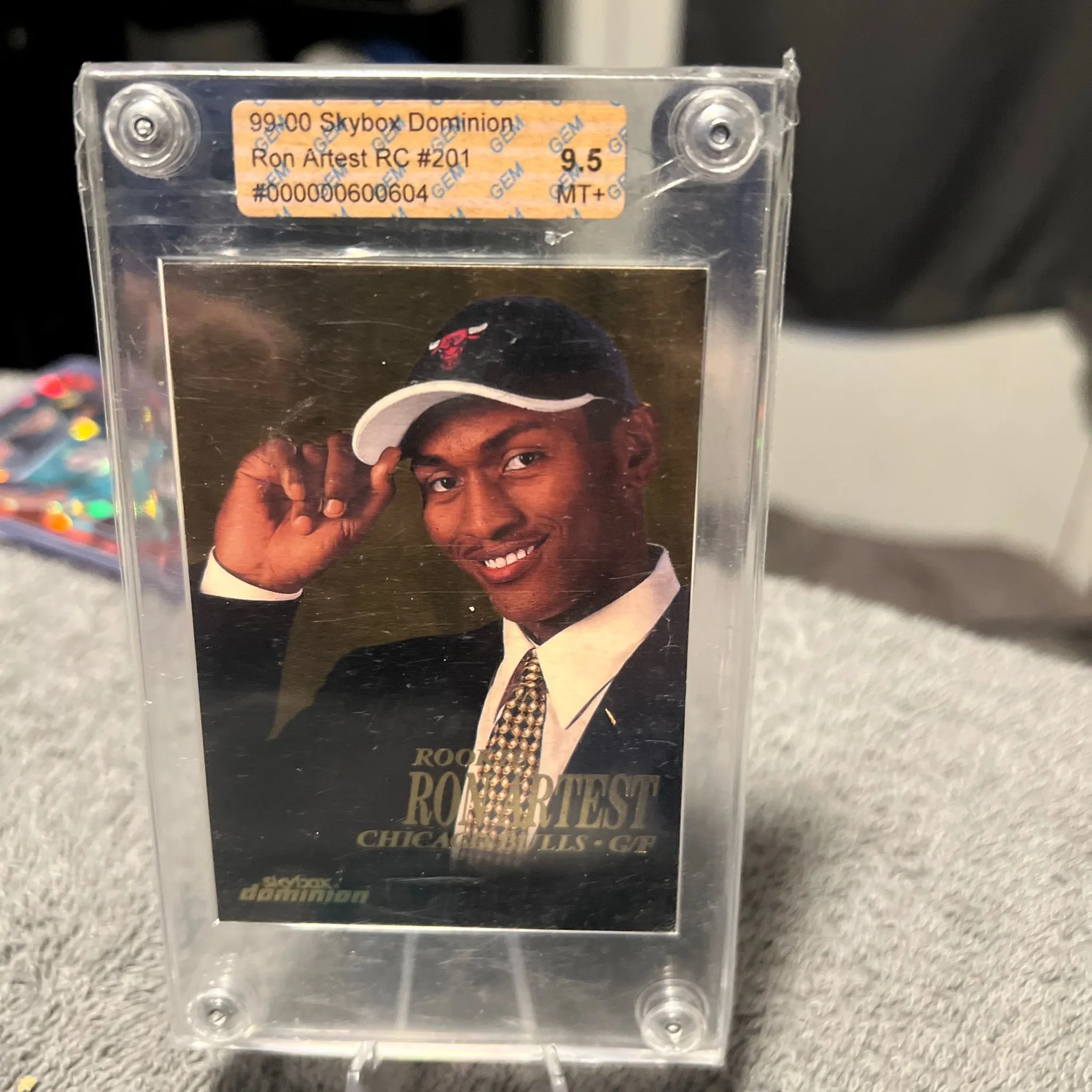 Product image for 99-00 Skybox Ron Artest RC 9.5
