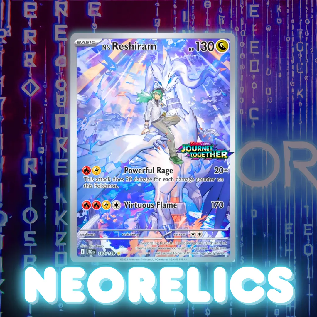 Product image for N's Reshiram Journey Together Sealed Stamped Promo 