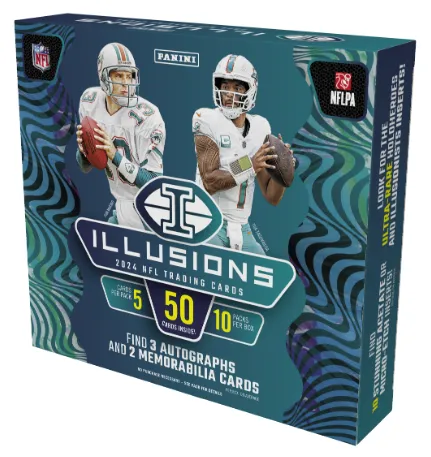 Product image for 2024 Panini Illusions Football Hobby Box