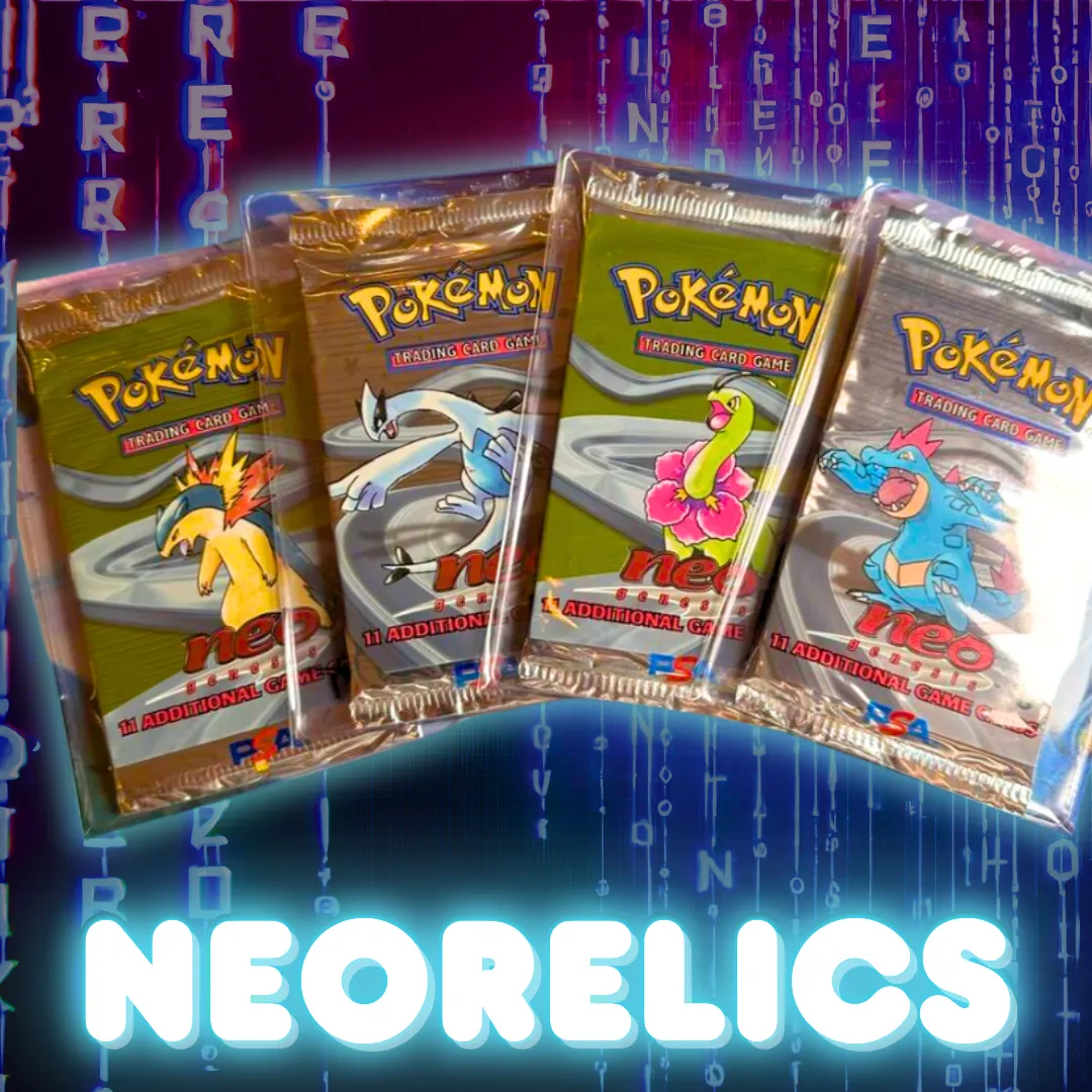 Product image for 1 Neo Genesis 1st Ed ARTSET/4 Packs(Box Fresh)