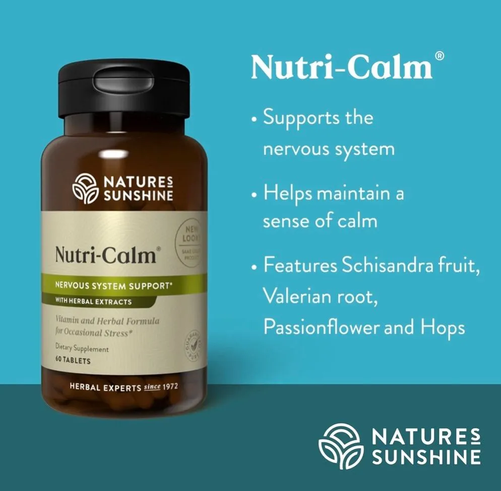 Product image for Health 🩺 Nature’s Sunshine Nutri Calm 60 Tabs