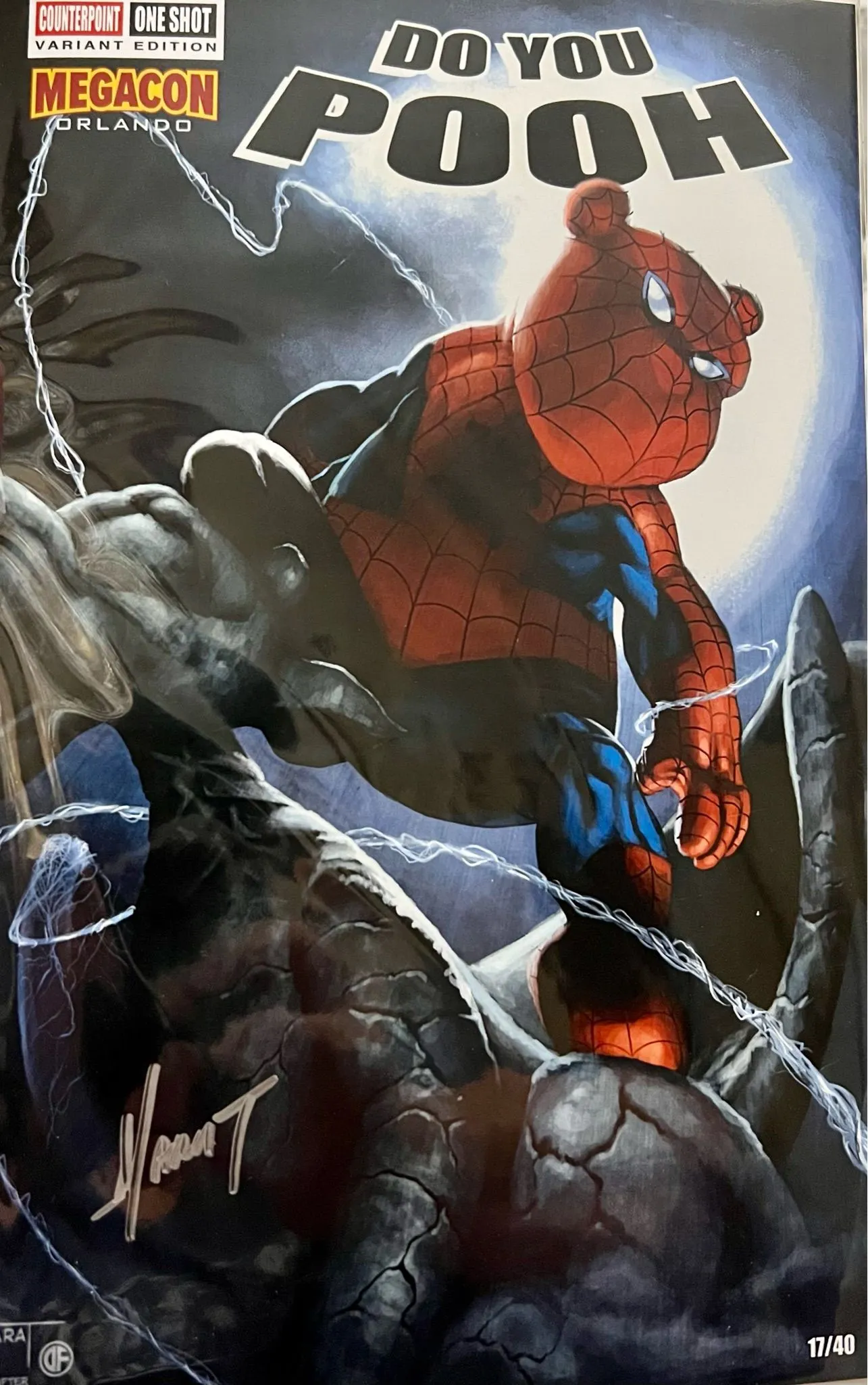Product image for *DO YOU POOH? Megacon exclusive Counterpoint Comic LTD 40 Marat Mychaels NM+