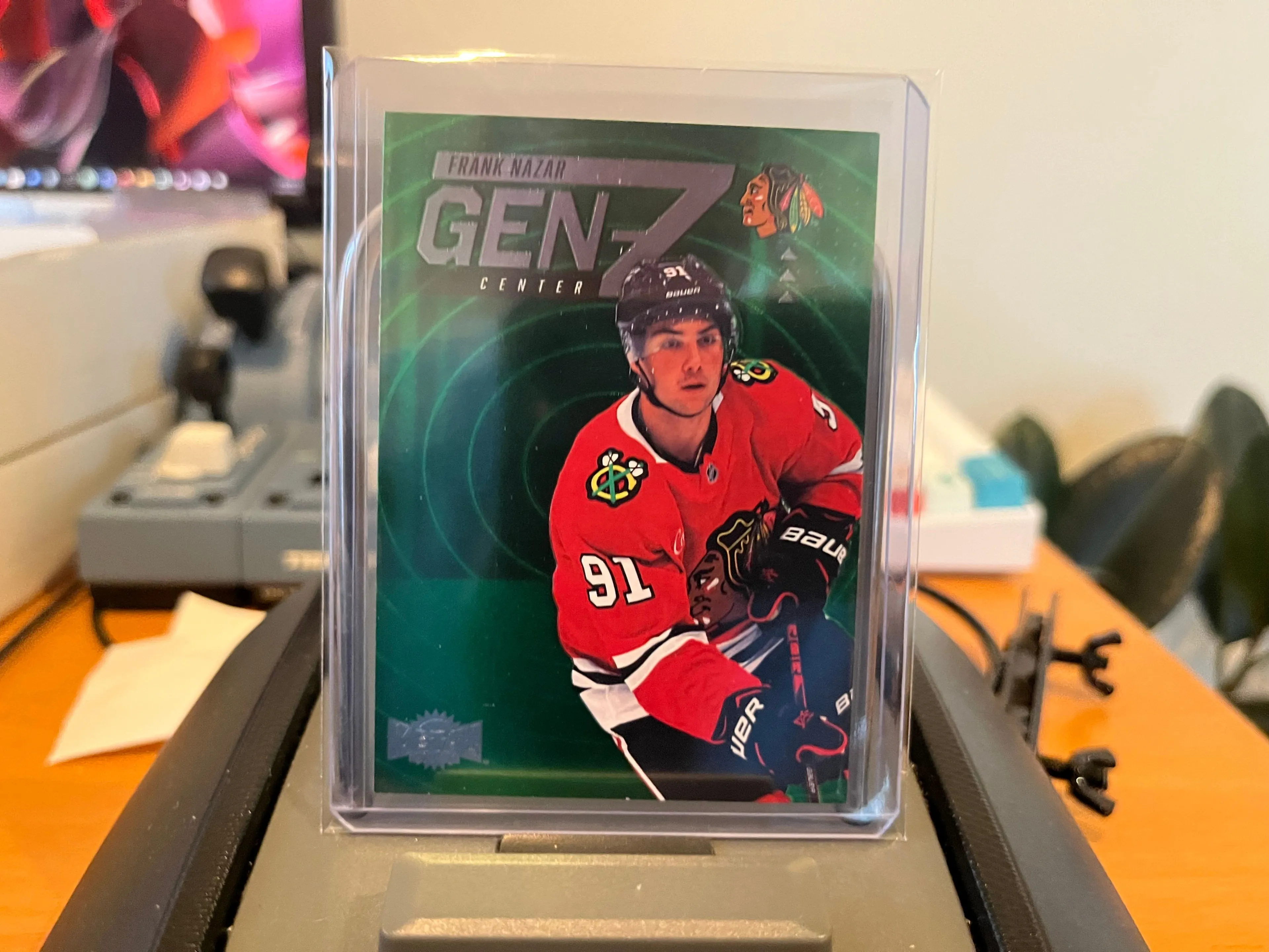 Product image for Nazar	Frank	Gen Z - 1:15 Packs RC Rookie Blackhawks Hawks