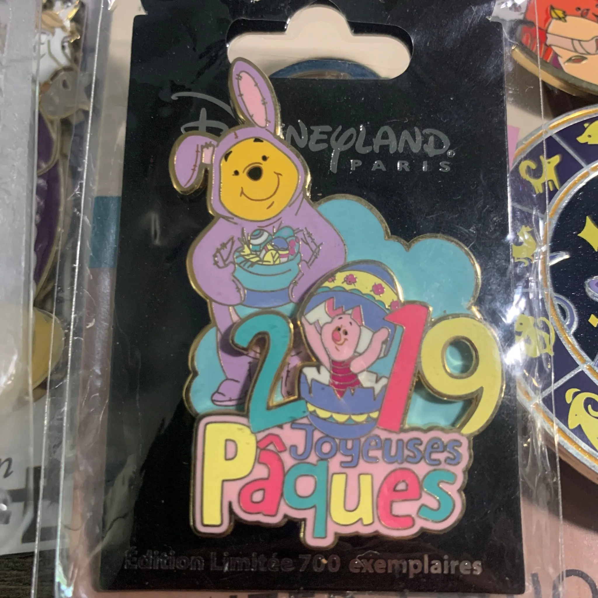 Product image for Paris Pooh 2019 Easter pin