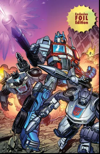 Product image for [FOIL] Transformers #16 Unknown Comics Chad Hardin Exclusive Virgin Var (01/08/2025
