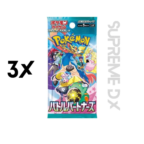 3 Battle Partner Booster Packs #3  Whatnot: Shop, Sell, Connect