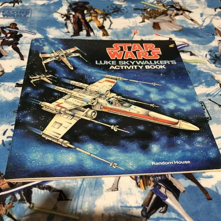 Product image for Vintage Luke Skywalker’s activity Book