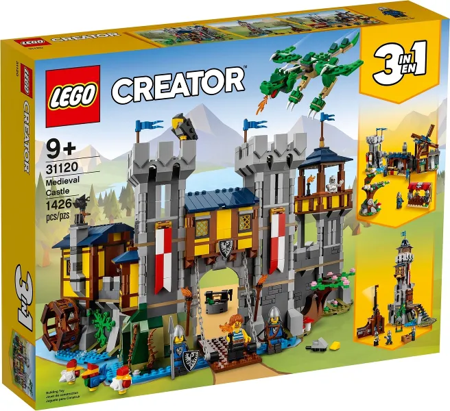 Product image for Set 31120 - Creator 3 in 1 Medieval Castle (RETIRED)
