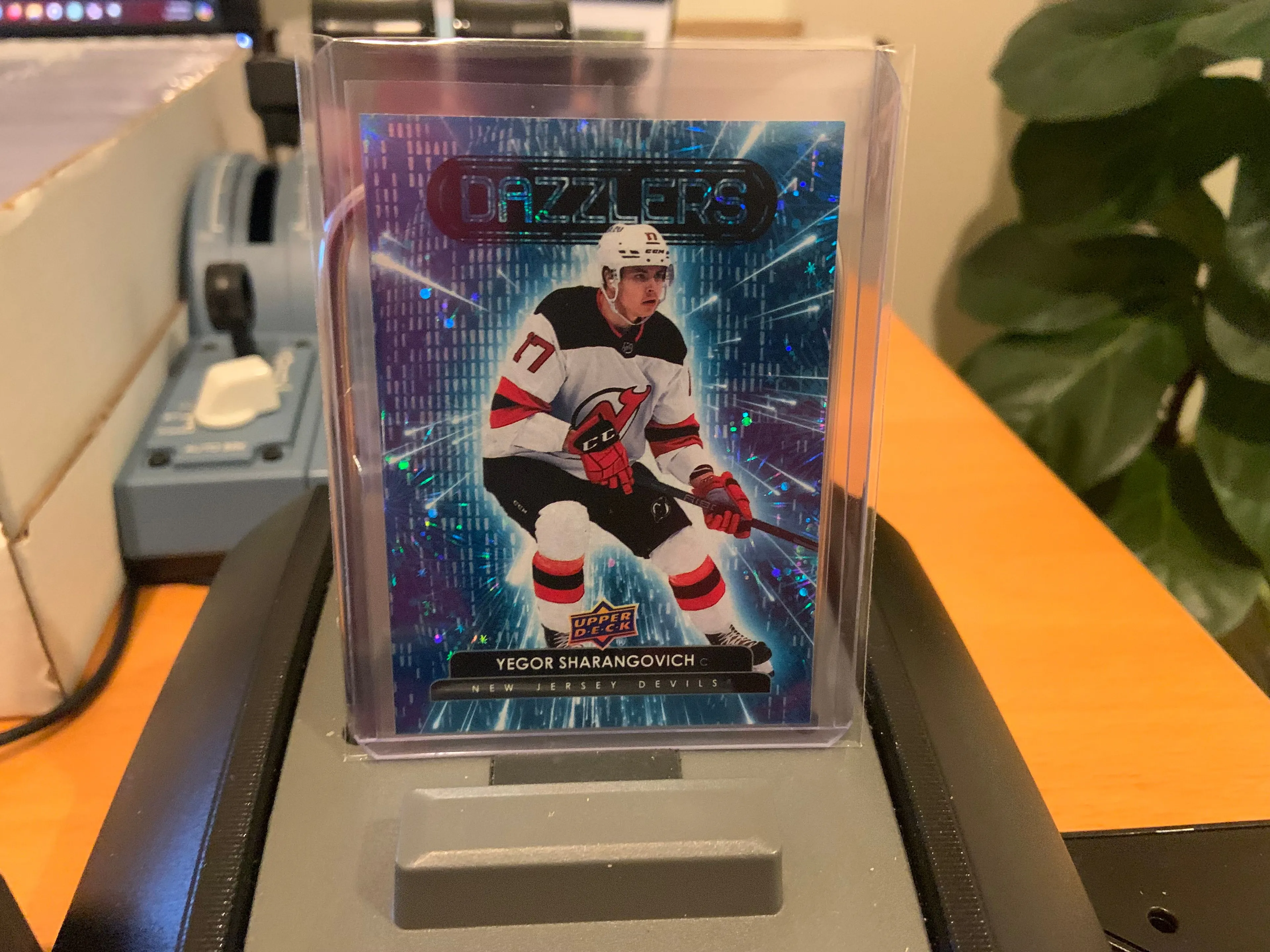 Product image for Sharangovich	Yegor	Blue Dazzler - Retail 1:24 Packs Devs Devils Flames