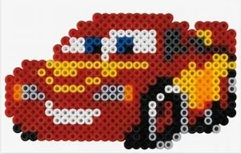Product image for Perler Bead Lightning McQueen