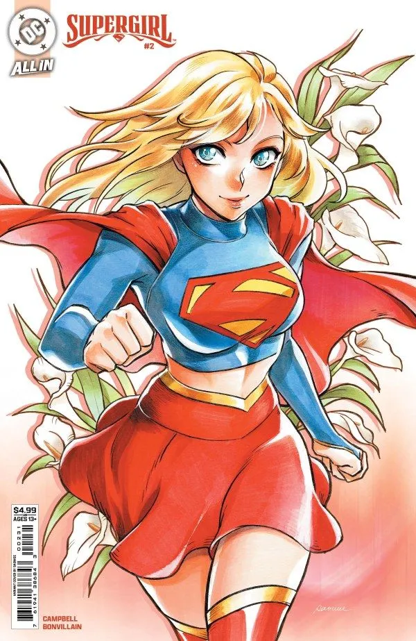 Product image for 0. NCBD Supergirl #2 Saowee Variant