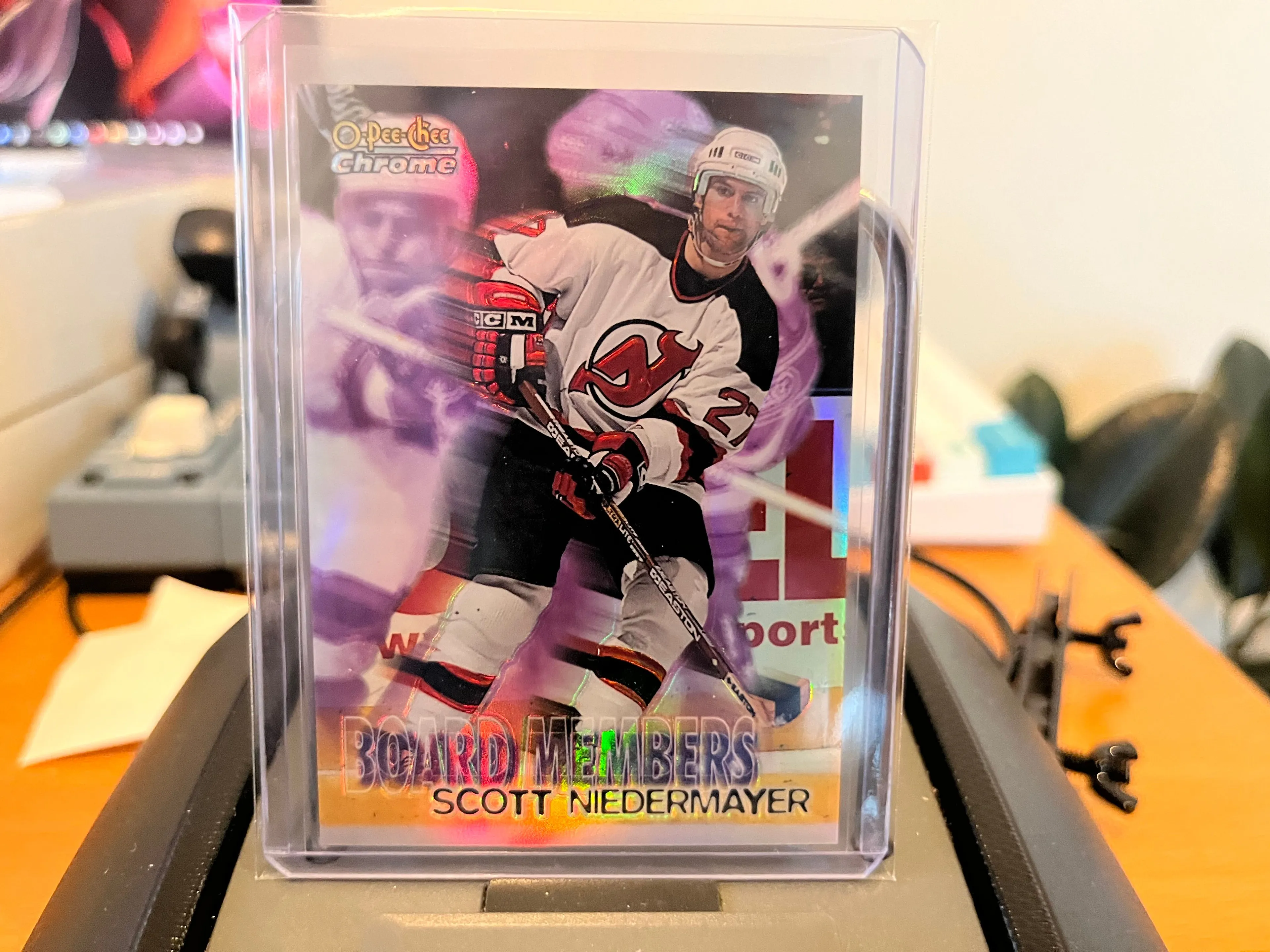 Product image for Niedermayer	Scott	Refractors Board Members - 1:36 Packs Devils Devs