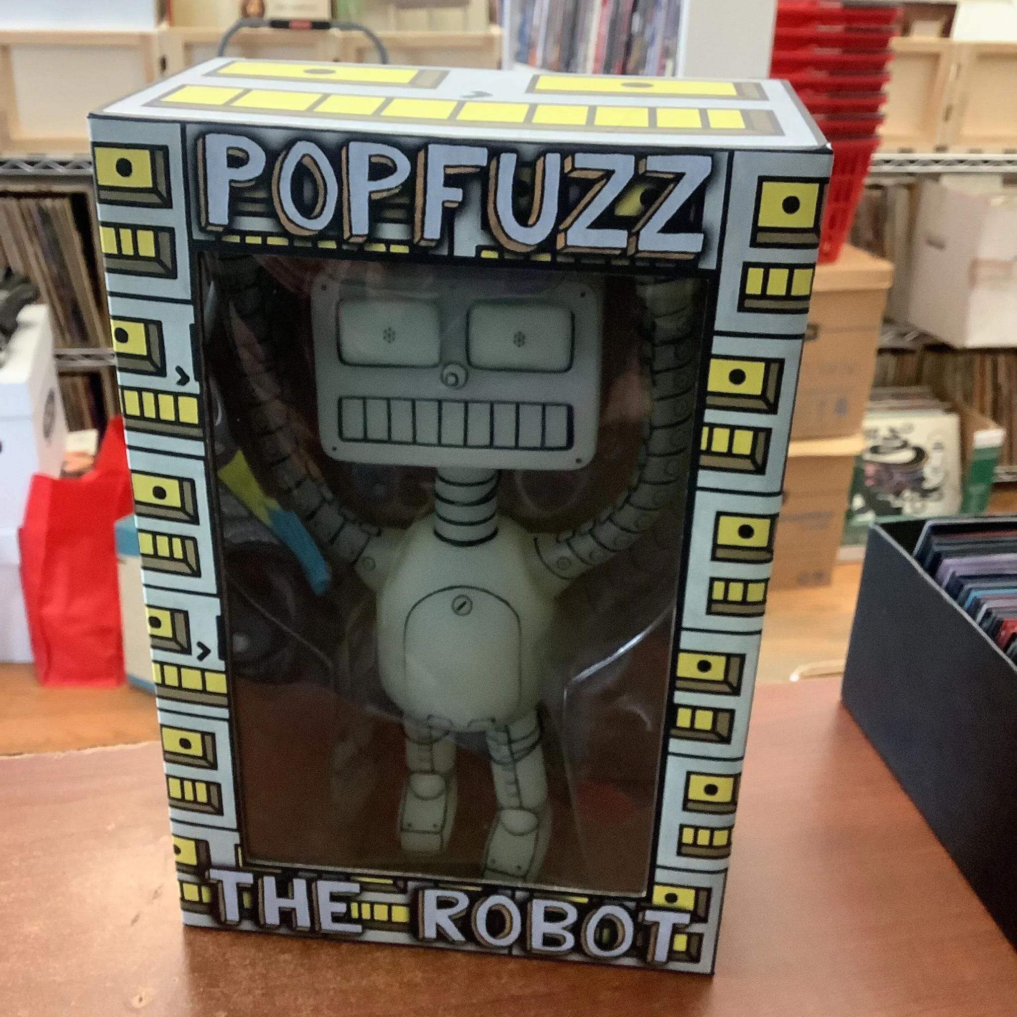 Product image for GID Glow in the Dark Popfuzz Robot