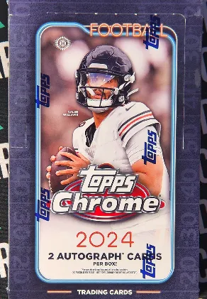 Product image for 2025 Topps Chrome Football Hobby Box