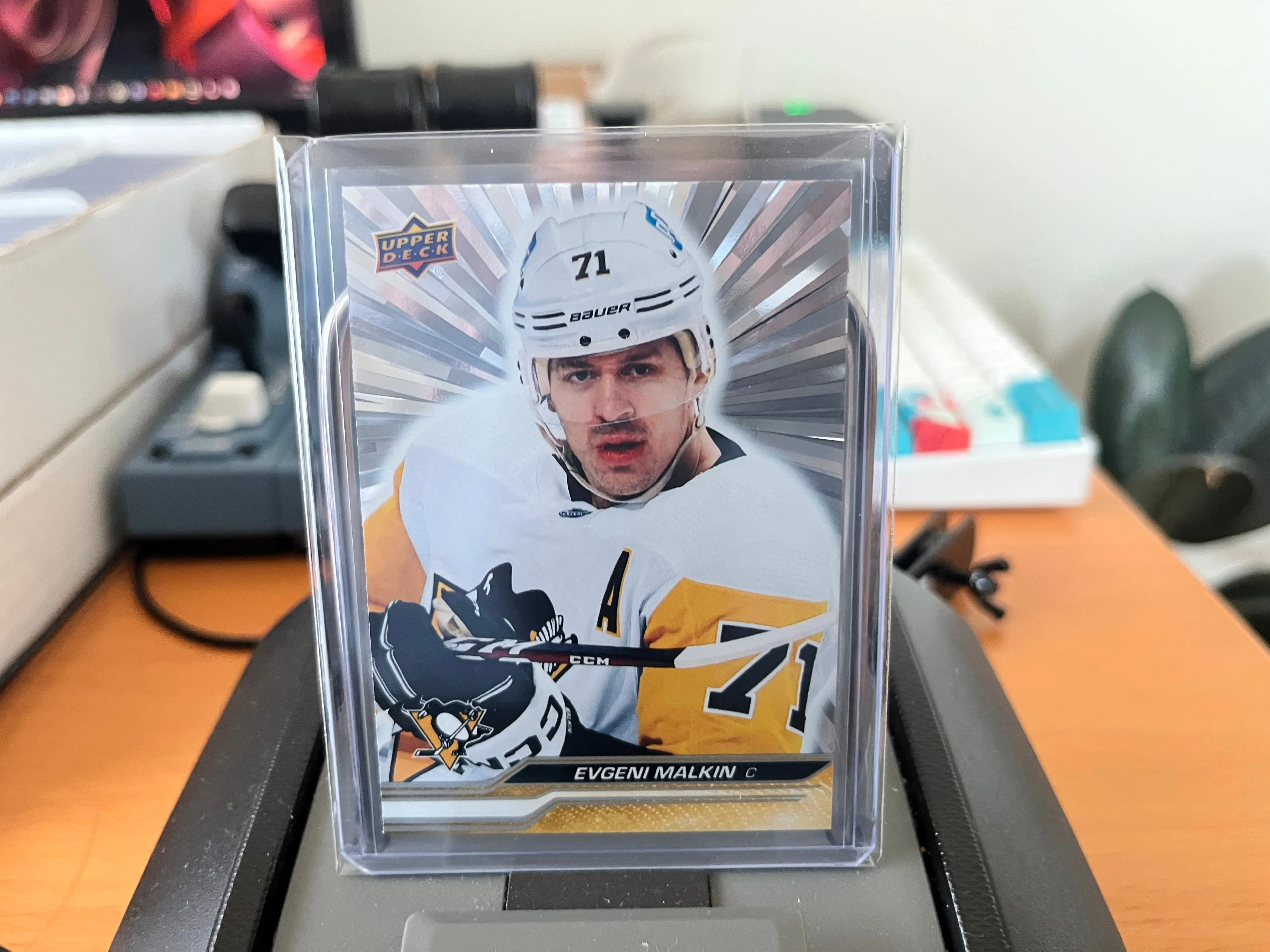 Product image for Malkin	Evgeni	Outburst Silver - 1:30 Packs Penguins Pens