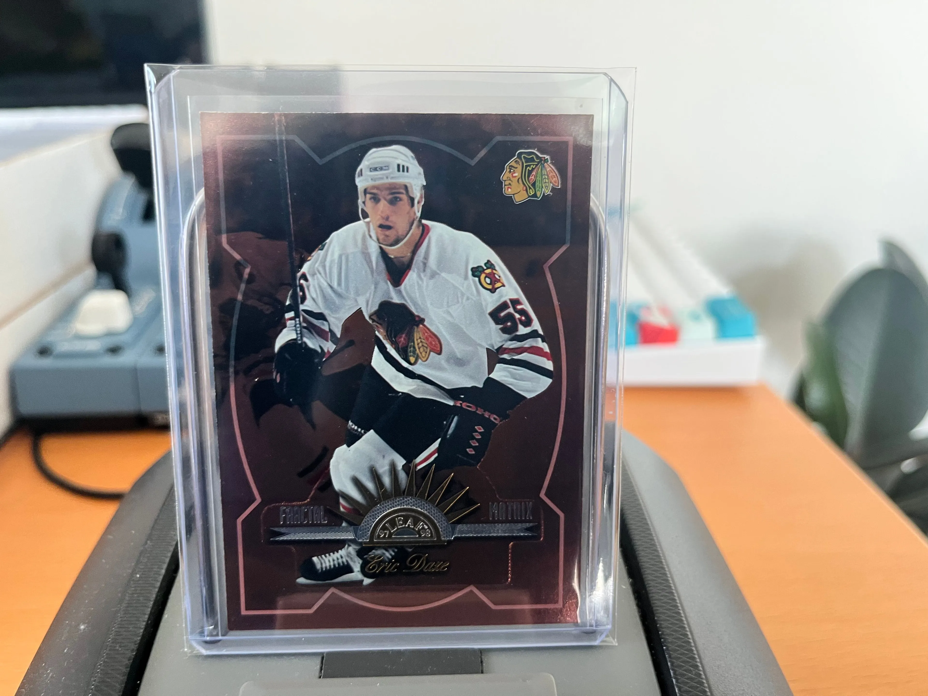Product image for Daze	Eric	Bronze-Y Fractal Matrix - PR1600 Print Run Blackhawks Hawks