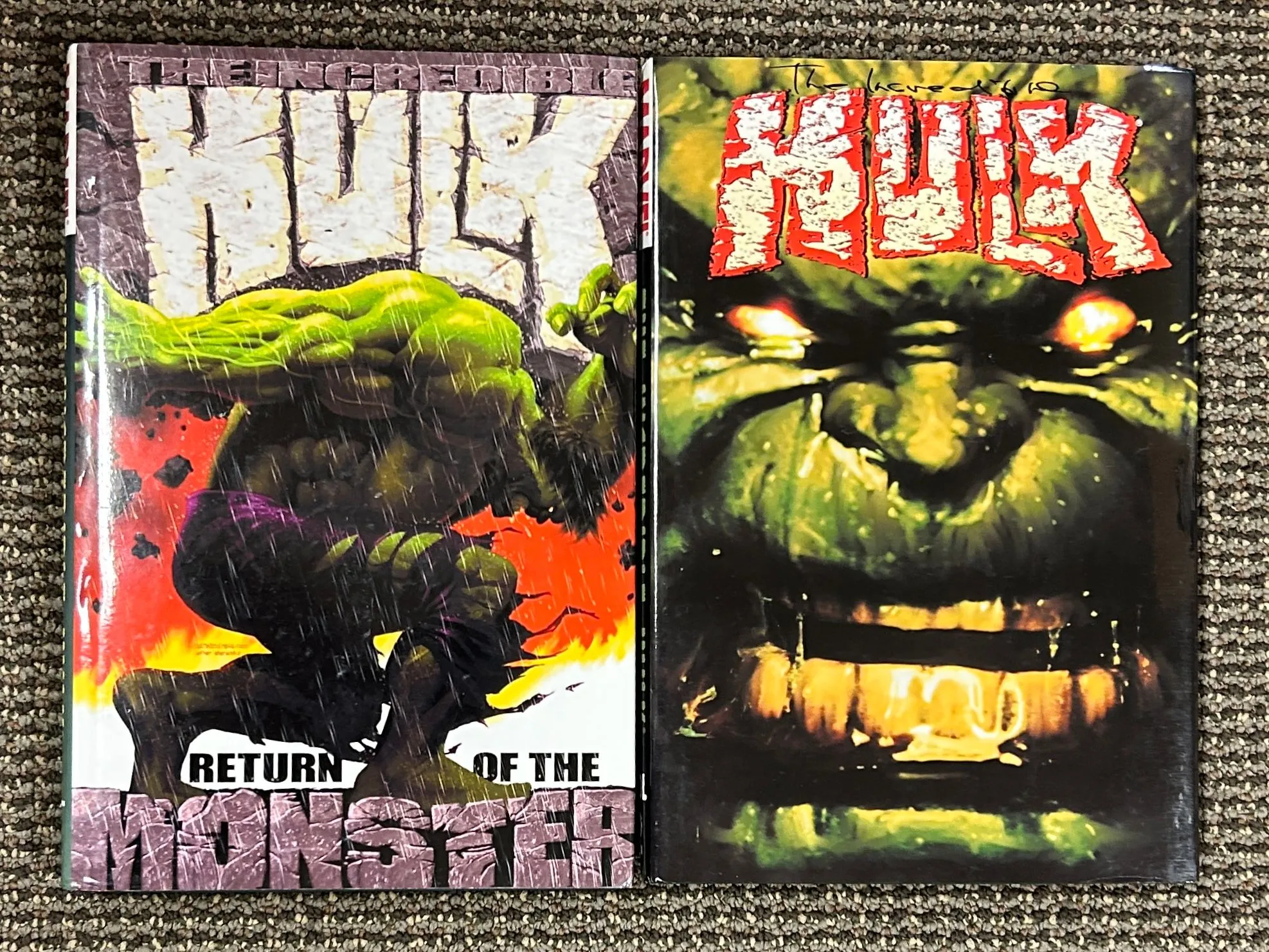 Product image for DISCOUNTED LOT: Incredible Hulk by Bruce Jones HC Vol 1-2