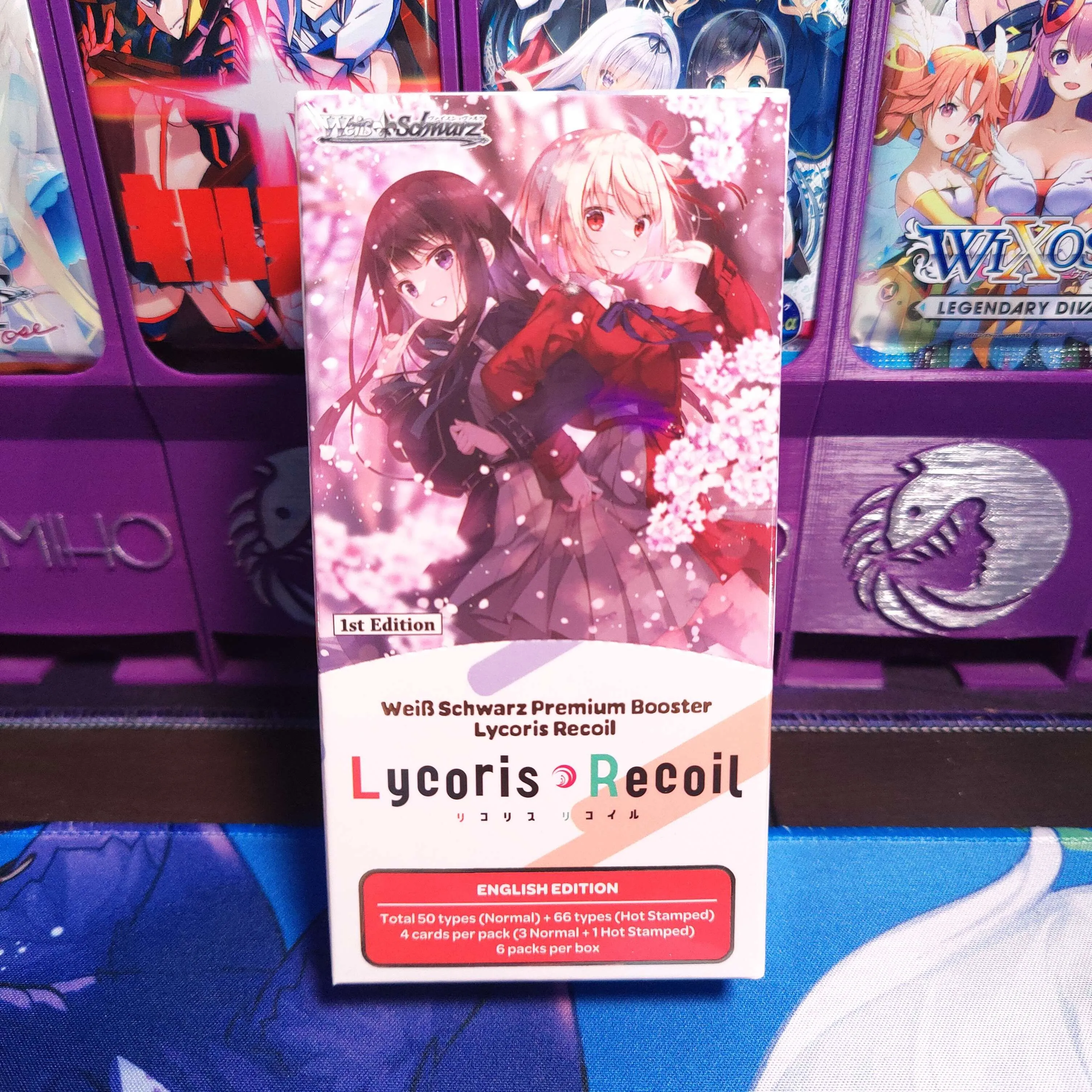 lycoris recoil booster box Weiss Schwarz